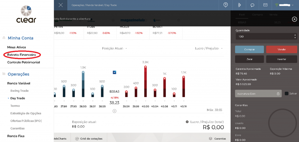  Day trade pela corretora Clear como fazer?