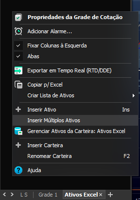 Preço das Ações direto no excel