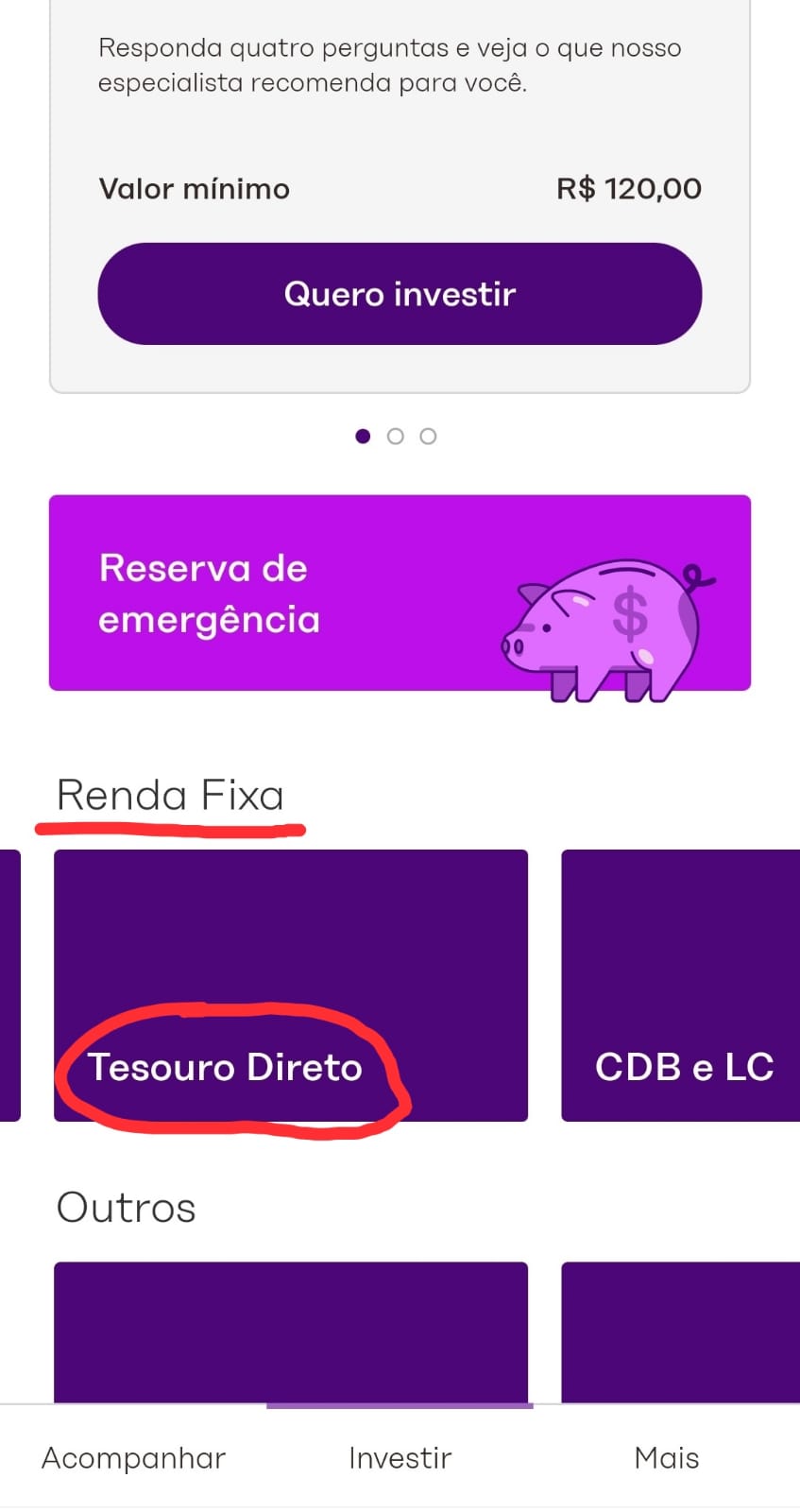 Tesouro Direto App NuInvest