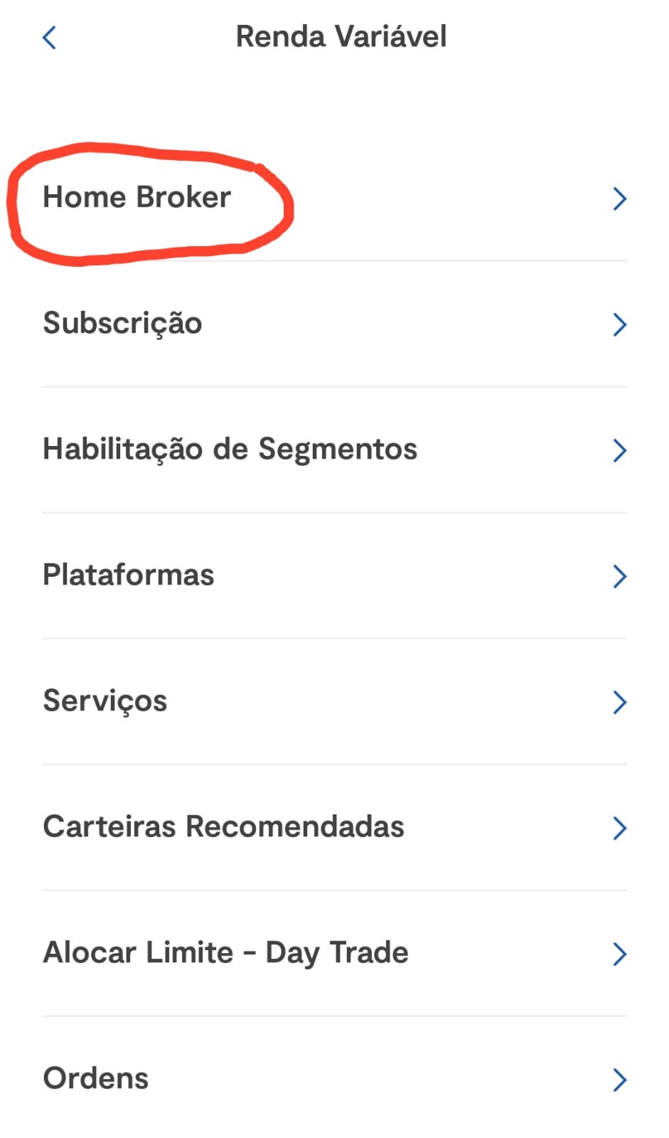 como comprar ações no home broker de celular do btg